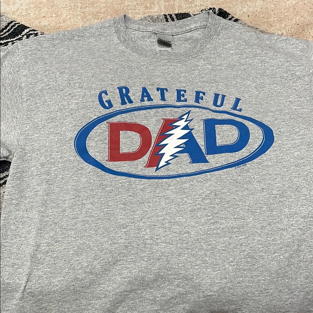 Grateful Dad T-Shirt Rock Tee classic